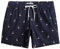 MaaMgic Herren 4 Way Stretch Badehose Schnelltrocknend Badeshorts Kurz Beachshorts für Strand und Wassersport MEHRWEG,Blumen Flamingo Navy 7,L