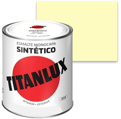Titanlux Esmalte Sintético Brillante Marfil 750 ml