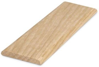 Solid Oak Un-Finished 45mm Flat Threshold Moulding/Door Strip/Cover Strip/Door Bar 1.8m 1800mm