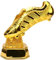 MCBEAN Trophée Soulier d'or Réplique Coupe du Monde de Football Trophées de Chaussures d'or Prix du Meilleur Tireur Fans Cadeaux Souvenirs Objets de Collection Thème Affichage Ornement