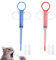 2 Stück Tabletteneingeber Katze, Entwurmungstabletten für Katzen, Medikamenten Feeder, Haustier Pusher Spritze, Pille Injektor, Tablet Feeder, Pills Feeder für Katzen kleine