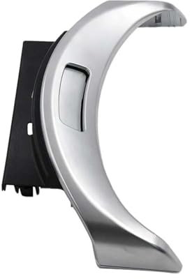 Mittelkonsole Armlehne Für Mercedes Für Benz C-Klasse GLC W205 W253 Schalterknopf Für Armlehnenabdeckung Der Konsole, Schalter Für Zentrales Ablagefach 2056803407 2056803307 Auto Mittelkonsole(Silber,