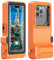 Waterproof Phone Case for Snorkeling - Underwater Touchscreen Housing, Universal Underwater Photo&Video Diving Case for iPhone 16/15/14 Pro Max Samsung Galaxy S25/S24 Ultra Up to 6.9'' Orange
