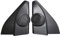 Auto-Innenverkleidung Für Toyota Für Hilux 2016-2019 Für Fortuner 2016-2019 2PCS Auto Front Tür Lautsprecher Hochtöner Abdeckung Cap Trim Panel Zubehör Innenraum