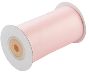 Satinband 100mm x 10m Rolle - FARBAUSWAHL in 3/6/12/25/38/50/75/100mm - farbecht & waschbar - Schleifenband für Hochzeit - Geschenkband zum Verpacken Dekorieren Basteln - Rose 123