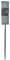JVL Super-Absorbent Microfibre Extendable Flat Floor Mop, Grey/Turquoise