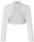 KOJOOIN Cardigan Court boléro Femme Cardigan Court Festif Veste épaule élégante ，A-Blanc，L