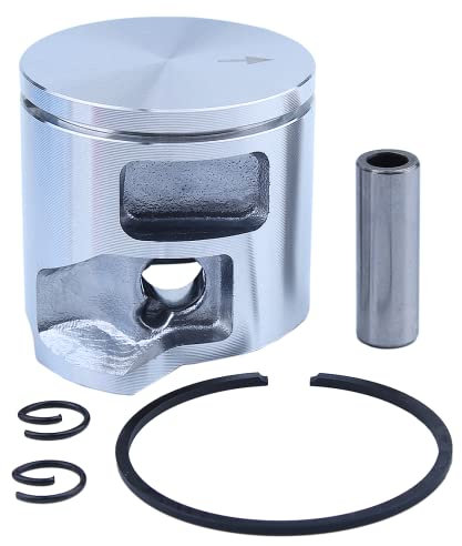 Mtanlo Kit de Segments de Piston 46 mm Pièce de Rechange pour Husqvarna 555 556 560 562 562XP 560XP Tronçonneuse remplacer 505215502