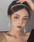 HealthyMoov Serre-tête Cheveux femme métal Strass accessoire de coiffure beauté coiffe mode évènement occasion mariage baptême fêtes fin d'année