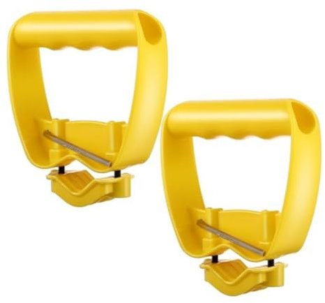 Tsudoku 2 Pack Back Saving Tool Handle Attachment, Labor Saving Ergonomic Shovel or Rake Handle Attachment, Tool Handle Grip, Easy to Use