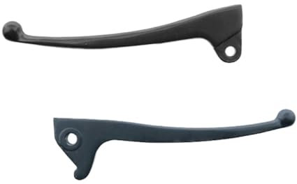 Streetparts24 Bremshebel Set Links + Rechts Schwarz passend für CPI, ATU, Explorer, Generic, Keeway 50ccm 2T Roller Mofa Scooter – Bremsgriff Satz Lenkerhebel Ersatz Hebel Paar