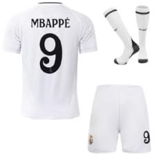 Générique ensemble foot maillor short enfant blanc mbappe taille 10 ANS MAILLOT SHORT chaussette