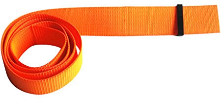 Sharplace Tauchgewichte Gürtel Bleigürtel Tauchgürtel Bleigurt 150cm, Orange - Orange ohne Schnalle