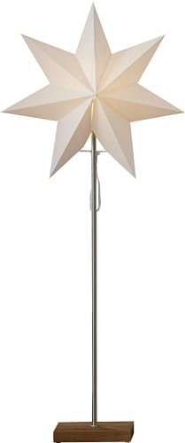 Star StandsternTotto, weiss/natur, E14 Fassung