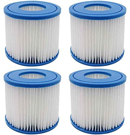 WuYan 4 x Filter für Poolpure Summer Escapes Filter Typ D, Summer Waves P57100102, für SFS-350 RP-350 RP-400 RP-600 RX-600