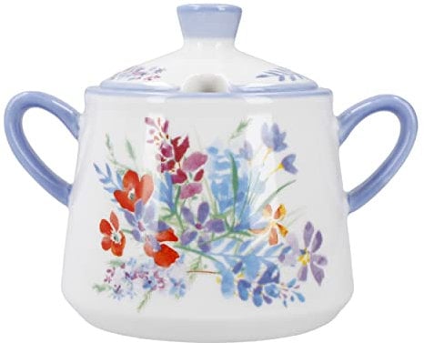 London Pottery LPVMSUGPUR - Azucarero, cerámica, color marfil