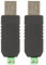 LiebeWH 2 Stück USB zu RS485 Konverter Adapter RS485 zu USB Modul CH340