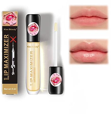 MQSHUHENMY Cozzo Lip Plumper, Cozzo Vitamin E Lip Plumping Serum, Lip Plumper, Cozzo Lip Maximizer Hyaluronic Lip Plumper, Cozzo Lip Plumping Serum Instant Lip Filler (1Pcs)