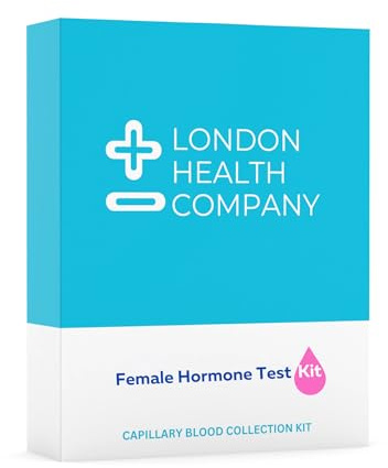 Female Hormone Profile Blood Testing Kit. Complete Home Sample Collection kit for Laboratory Analysis & Report