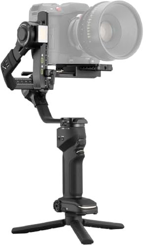 ZHIYUN Crane 4 [Official] Estabilizador Gimbal para cámara DSLR y sin Espejo estabilizador de 3 Ejes con trípode/Bolsillo/lámpara de vídeo para Nikon/Canon/Sony/Panasonic/Fujifilm