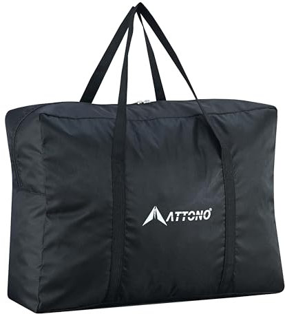 ATTONO Leichte in Sich Faltbare Sporttasche, Reisetasche, Handgepäck, Cabin Bag, 55x40x20cm, schnell trocknend