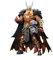 HiPlay ZD Toys Super War Game Series Collectible Figure Full Set: Thor, Video Game Style, 1:10 Scale Miniature Action Figurine YXLS