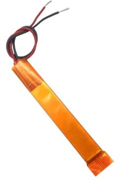 BADIKA 2 Piezas AC220V 75x15x3,5 mm Termistor Aislado P+T+C Placa calefactora de Aire eléctrica de cerámica Elemento Calefactor 170/200/230/270 Grados(200Degree 80W)