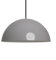 bamyum Lipeo Pendelleuchte Vintage Ø26cm Pendelleuchte Metall E27 Küchenlampe, Hängeleuchten & Pendelleuchten, Hängelampe Schlafzimmer, Eszimmer Lampe Hängend Grau Wohnzimmerlampe