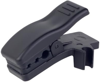Generic Morsetto per sassofono Clip per sax Clip per sax Accessori per sax Clip per testa per sax Morsetto in plastica per microfono senza fili per sassofono microfono a collo d'oca con diametro 5 mm