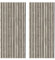 IZODEKOR Argento - Paneles de pared 3D de madera para aislamiento acústico, paneles acústicos de madera, decoración de pared para salón, revestimiento de pared interior, insonorización, juego de 2