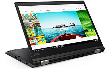 Lenovo ThinkPad Yoga X380 (13.3 inch Multi-Touch) Tablet PC Core i5 8250U (1.6GHz) 8GB Soldered 256GB SSD WLAN BT Webcam Windows 10 Pro 64-bit (Intel UHD Graphics 620) Black