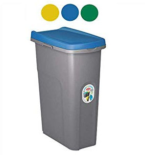 Abfalleimer Home Eco System Gr/Gelb L 15 Stefanpl