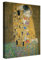PICANOVA – The Kiss 30x40cm – Premium Leinwanddruck – Kunstdruck Auf 2cm Holz-Keilrahmen Für Schlaf- Und Wohnzimmer – Kollektion Gustav Klimt