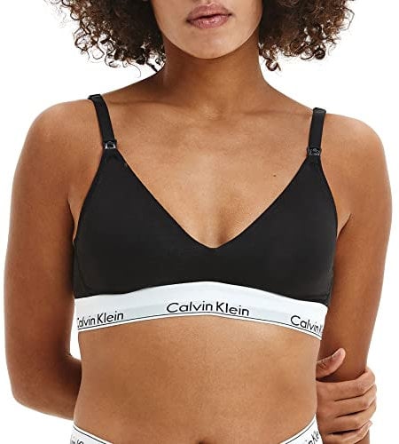 Calvin Klein Damen Still BH Maternity Bra Stretch, Schwarz (Black), XS