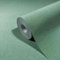 marburg Papier peint vert uni moderne pour chambre à coucher ou salon fabriqué en Allemagne 10,05 x 0,53 m