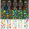 Aomig Children's Tattoos Set, 10 Sheets Temporary Tattoos, Glow in the Dark Tattoo for Girls Boys Skin-Friendly Temporary Children's Tattoos, Dinosaurier Temporary Tattoos Stickers for Birthday Party