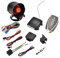 VUIUYOIES 12V Car Alarm System Phone APP PKE Keyless Central Locking Sensor Kit Central Lock Security Alarm System Keyless Alarm, T373 Remote