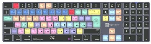 Logickeyboard Adobe Premiere Pro CC Titan UK Mac