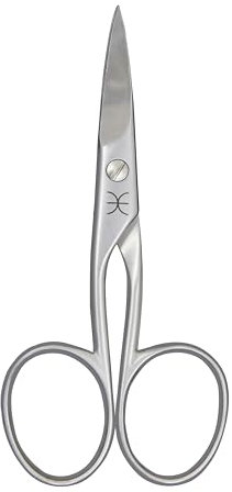 Toenail Scissors - Made of Polished Stainless Steel | Precise & Robust Nail Scissors for Thick Nails and Exact Cuts (for Left-Handed Users)