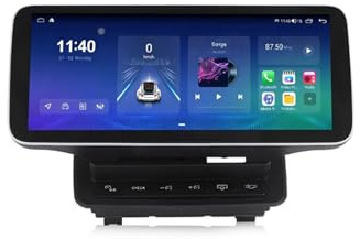 10.25 12.3 Pulgadas Pantalla táctil Carplay Car Android 14 Radio de Coche para Audi Q7 4L 2005-2015 MMI 2G 3G con Carplay inalámbrico Android Cámara(10.25 8 Core 4G+WiFi 8+128GB)