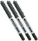 Mitsubishi Tintenroller Uni-Ball® Eye Micro Strich: ca. 0,2 mm (Schwarz | 3 Stück)