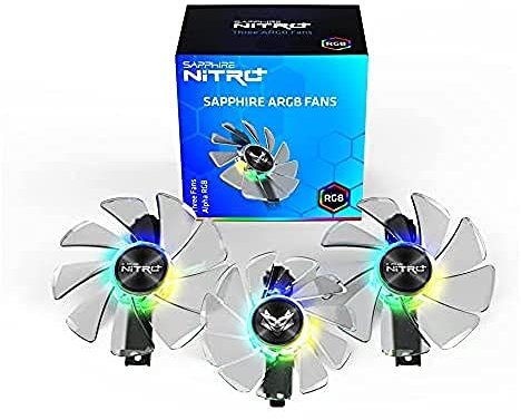 Sapphire 4N004-03-20G ventilateur, refroidisseur et radiateur Carte graphique 9,5 cm Transparent