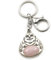 Porte Clé Quartz Rose - Bouddha