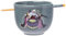 Silver Buffalo Disney Villains Featuring Ursula, Evil Queen, and Yzma Cooking Up Trouble Ceramic Ramen Noodle Rice Bowl with Chopsticks, Microwave Safe, 20 Ounces