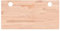vidaXL Schreibtischplatte, Tischplatte mit 4 abgerundeten Ecken, Arbeitsplatte Platte für Schreibtisch Esstisch, Holzplatte Bürotischplatte, 100x50x4 cm Massivholz Buche