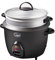 Quest 33379 1.5 Litre Rice Cooker & Steamer/Cooks Rice, Steams & Keeps Food Warm/Non-Stick Inner Pot/Clear Viewing Lid/Cool Touch Handles/Sleek, Compact Design/With Spoon & Measuring Cup