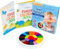 KiddoSpace Fingermalset für Kleinkinder – ungiftiges, waschbares 25-Farben-Set mit kleinkindfreundlichem Kunstbuch – waschbare Fingerfarbe für Kinder – sauberes Fingermalen – ideal für kreativen Spaß