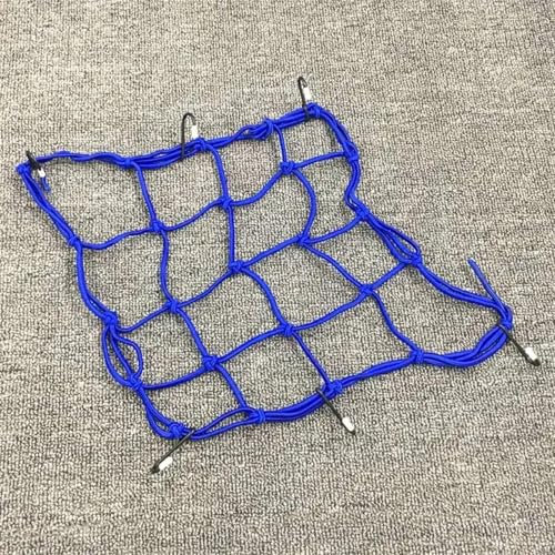 YGJRXF Rete Elastica per Bagagli Bungee Gancio Regolabile Rete per Casco da Moto Serbatoio Carburante per D&ucati Corse Diavel Monster 600 696 796 851 Decorazione