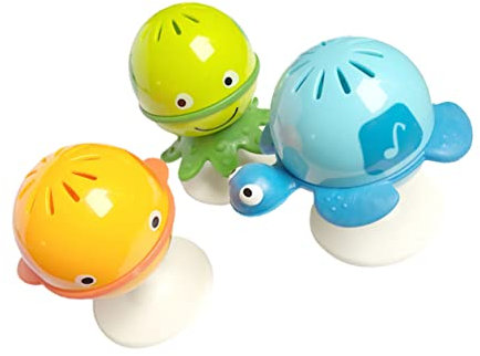 NAMOARLY 3stücke Saugnapf Mit Saugnapf Ocean-serie Fütterungshelfer Geräuschmacher- Für Kleinkinder Und Junge Mädchen