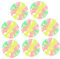 WEKAMOS 1 Juego Bolas De Succión Coloridas Interactivos Bañeras Piscinas Fomentan Coordinación Diversión Infantil 8 Piezas